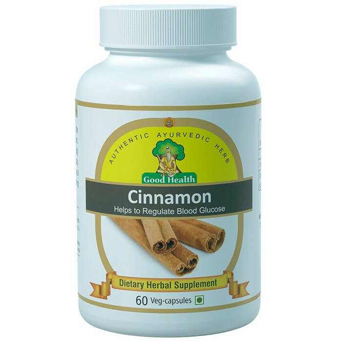 Sushrut Ayurved Good Health Cinnamon Veg Capsules | Grocsy