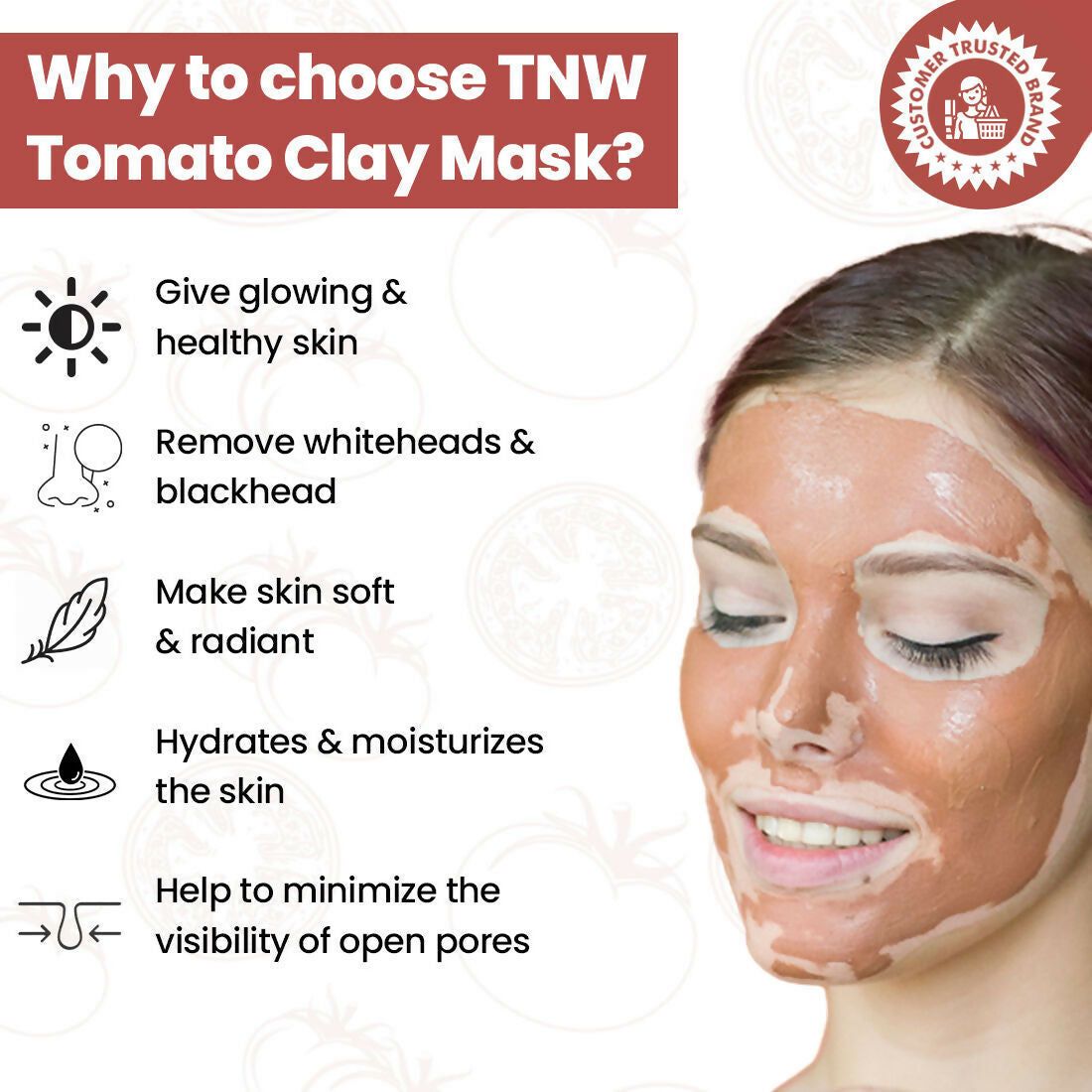 The Natural Wash Tomato Clay Face Mask | Grocsy