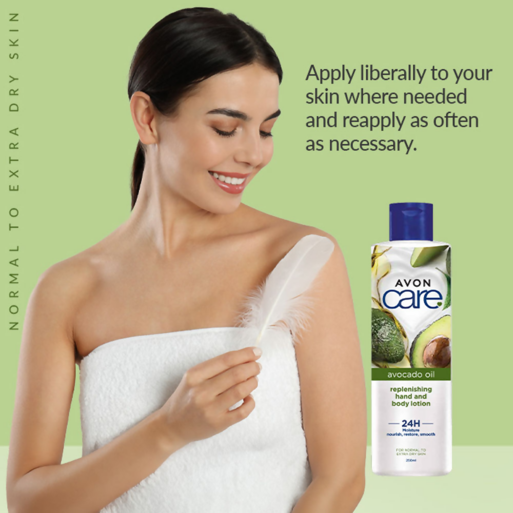 Avon Care Replenishing Avocado Hand and Body Lotion | Grocsy