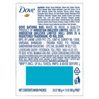 Dove Care & Protect Moisturising Cream Beauty Bathing Bar | Grocsy