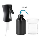 Bronson Professional Hair Spray Bottle Refillable Continuous Ultra Fine Water Mist | Grocsy