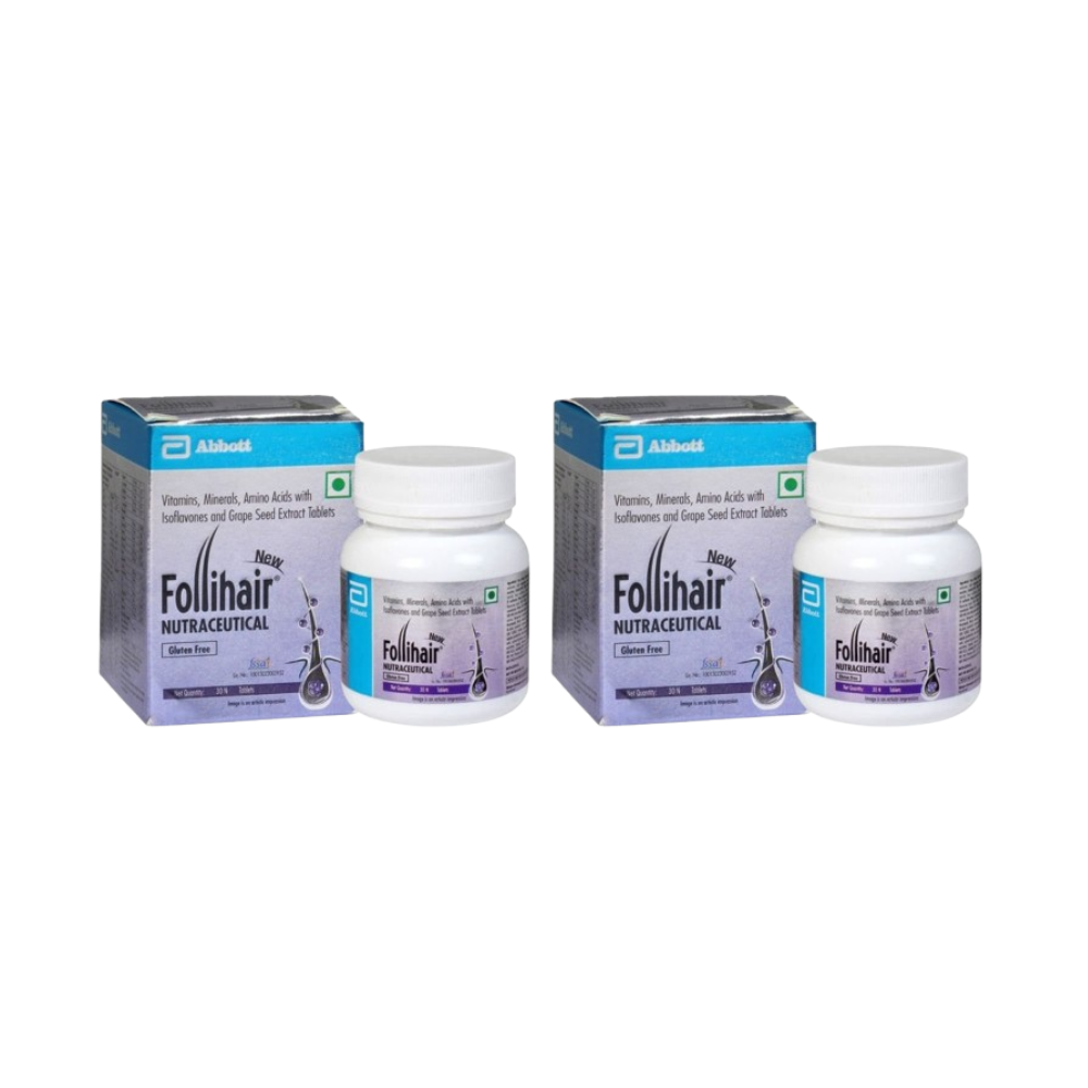 Abbott New Follihair Tablets, For Hair Growth | Grocsy
