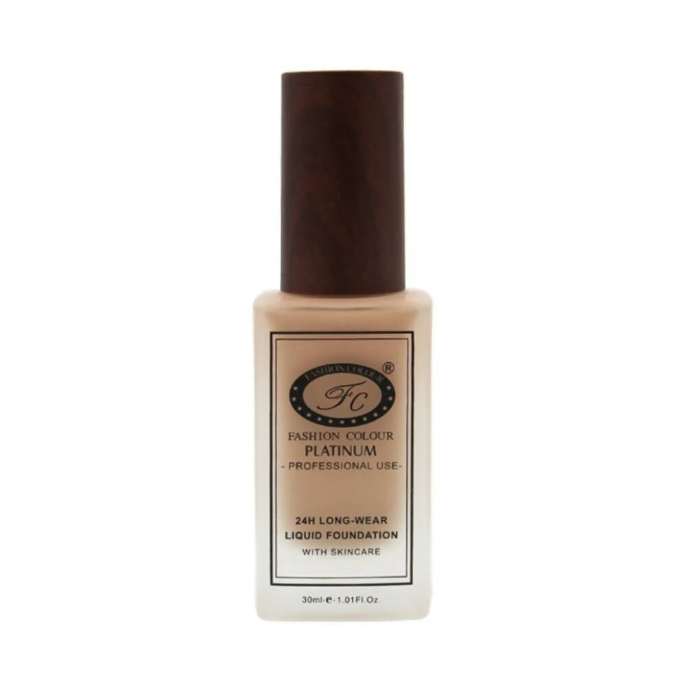 Fashion Colour 24HR Long Wear Liquid Foundation-Nude (Fair Skin Tone) | Grocsy