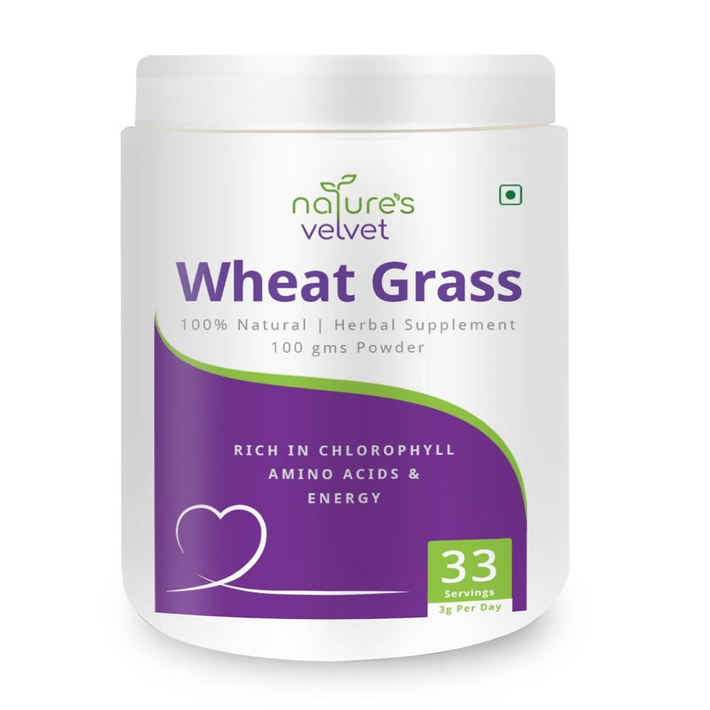 Nature's Velvet Wheat Grass Powder | Grocsy