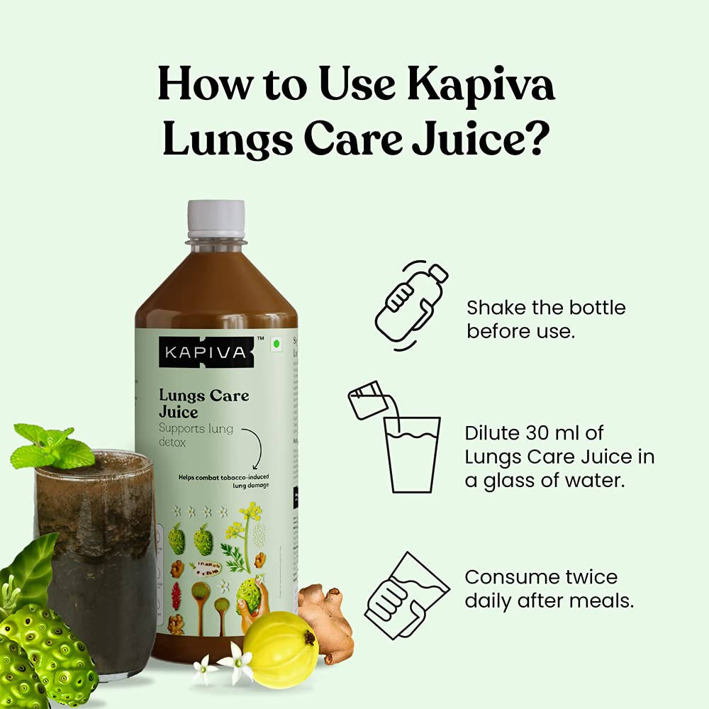 Kapiva Ayurveda Lungs Care Juice | Grocsy