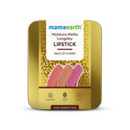 Mamaearth Moisture Matte Long Stay Lipstick Gift Set - Nude Perfection | Grocsy