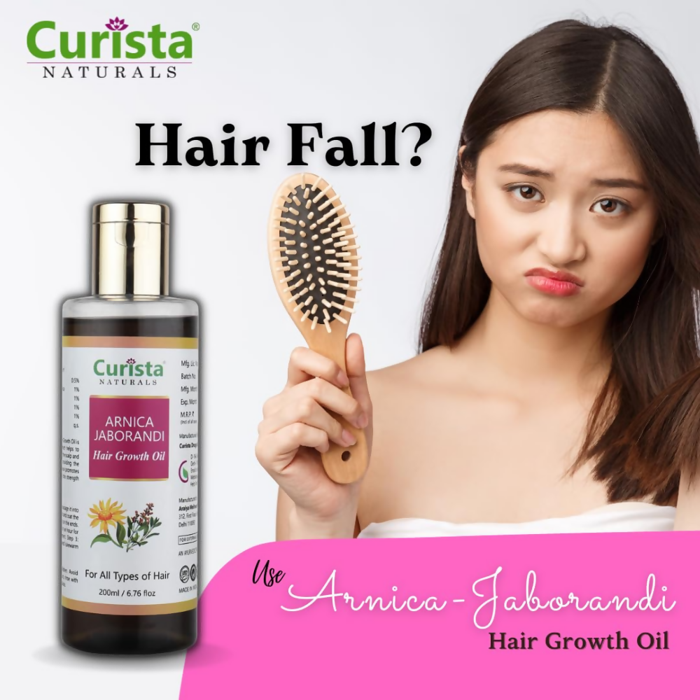 Curista Naturals Arnica Jaborandi Hair Growth Oil | Grocsy
