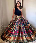 Lehenga Mart Designer Wedding Lehenga Choli For Women - Black | Grocsy