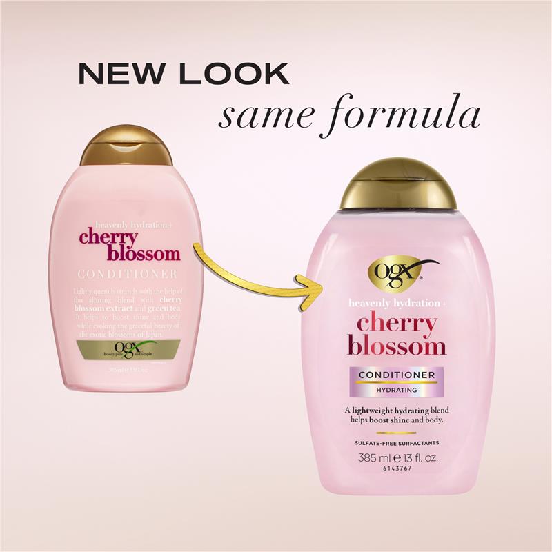 OGX Conditioner Heavenly Hydration Cherry Blossom | Grocsy