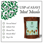 Asavi Stone Grounded Meat Masala | Grocsy