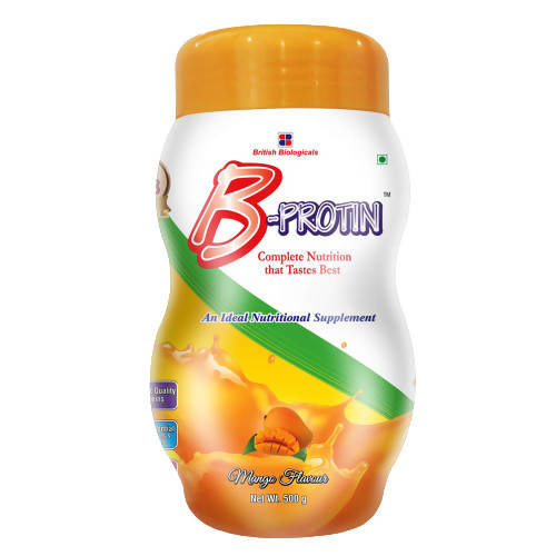 British Biologicals B-Protin Powder Mango Flavour | Grocsy