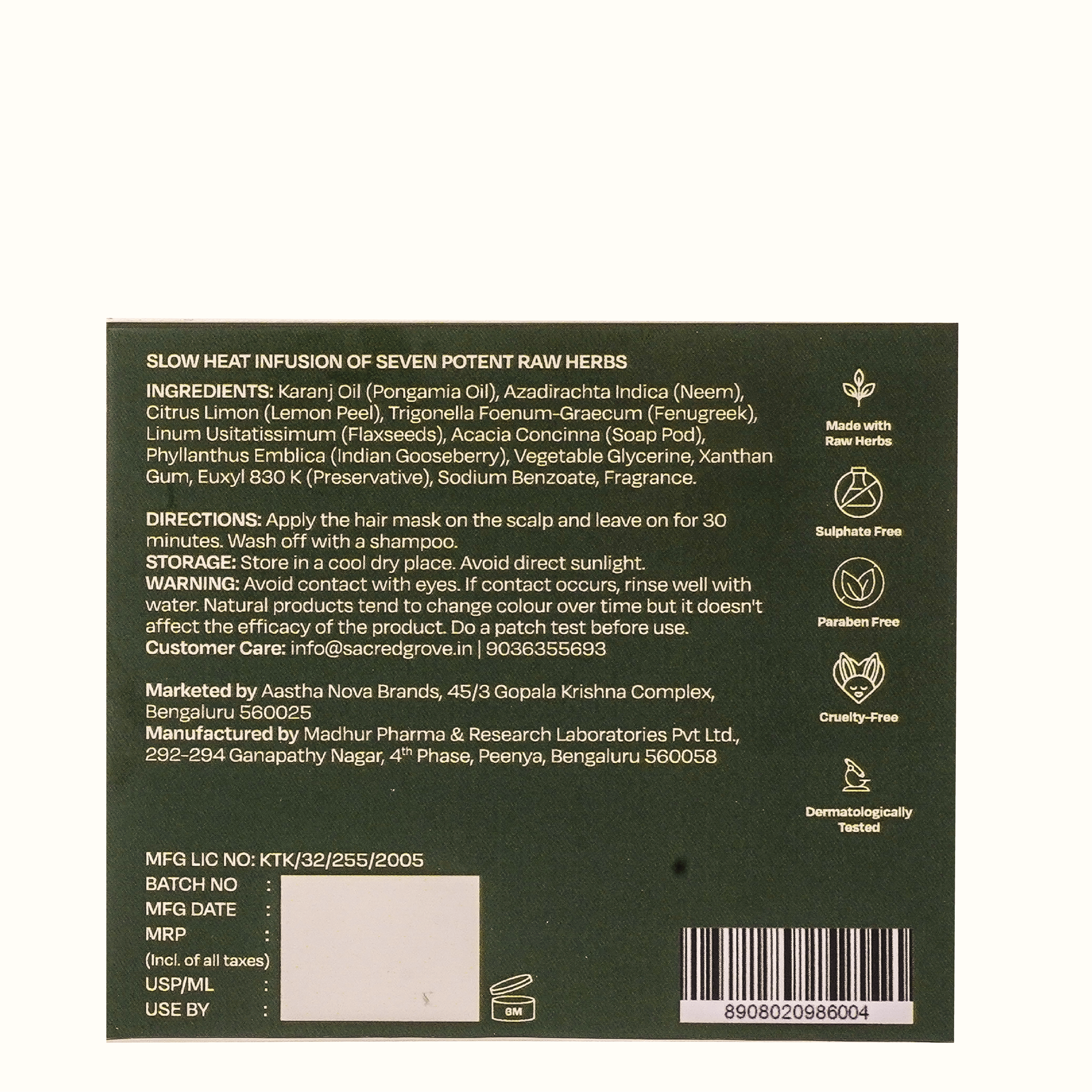Sacred Grove Anti-Dandruff Combo | Grocsy