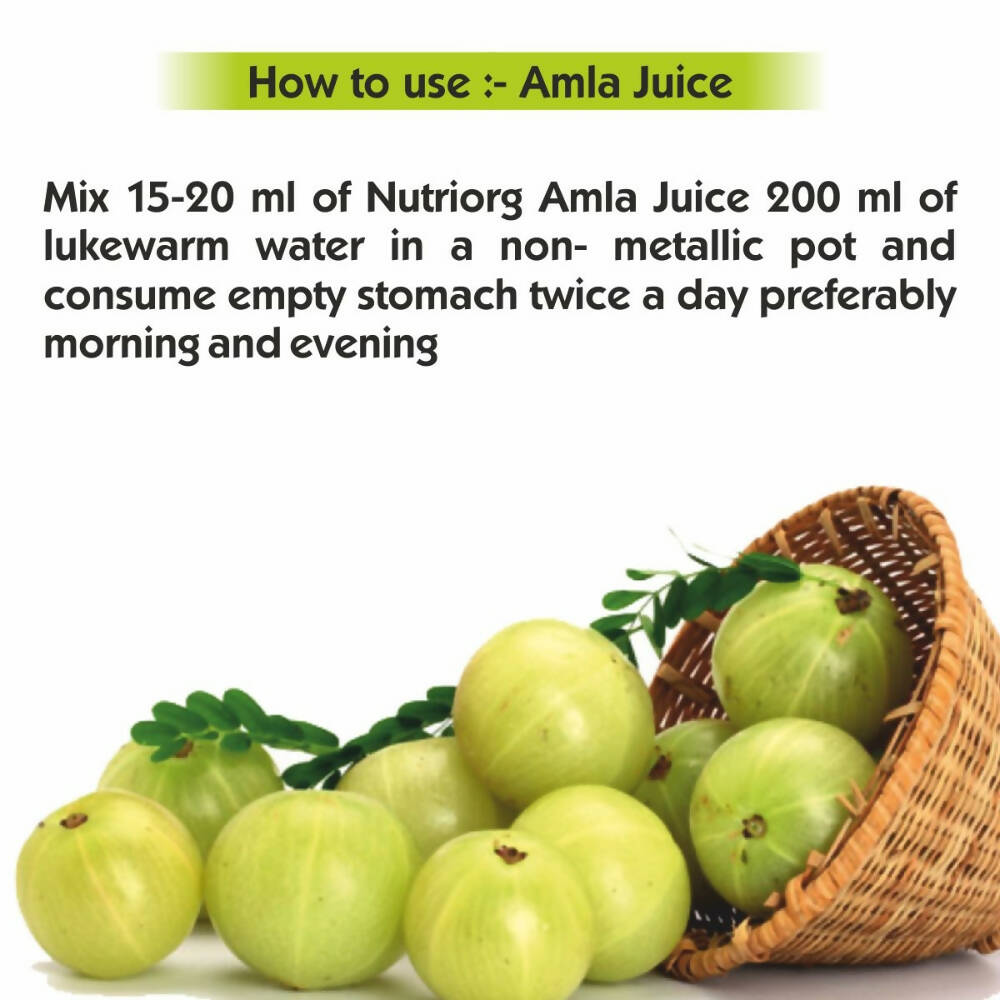 Nutriorg Amla Juice | Grocsy