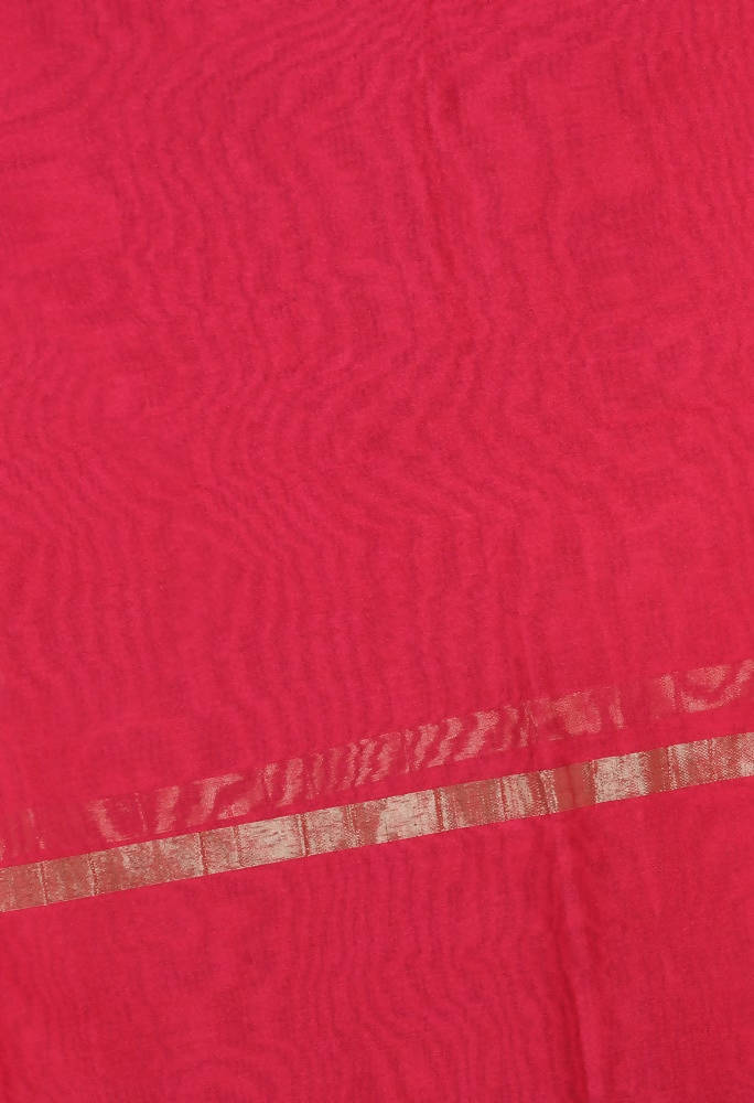 Mominos Fashion Magenta Banarsi Piping Dupatta | Grocsy
