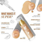 MyGlamm Super Serum Foundation - 202W Sunny | Grocsy