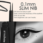 Ronzille Smudgeproof And Waterproof Liquid Matte Eyeliner - Black | Grocsy