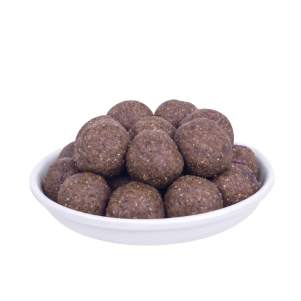 Vedas Kitchen Sprouted Ragi Almond Butter Ladoos 8 Month | Grocsy