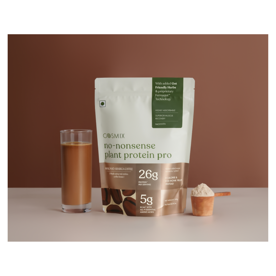 Cosmix no nonsense Plant Protein Pro Malnad Arabica Coffee | Grocsy