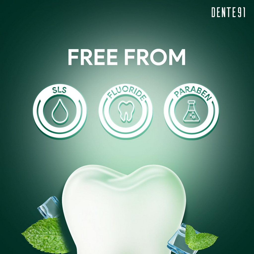 Dente91 Sensitive Toothpaste Reduces Hypersensitivity Strengthens Enamel Repairs Cavities | Grocsy