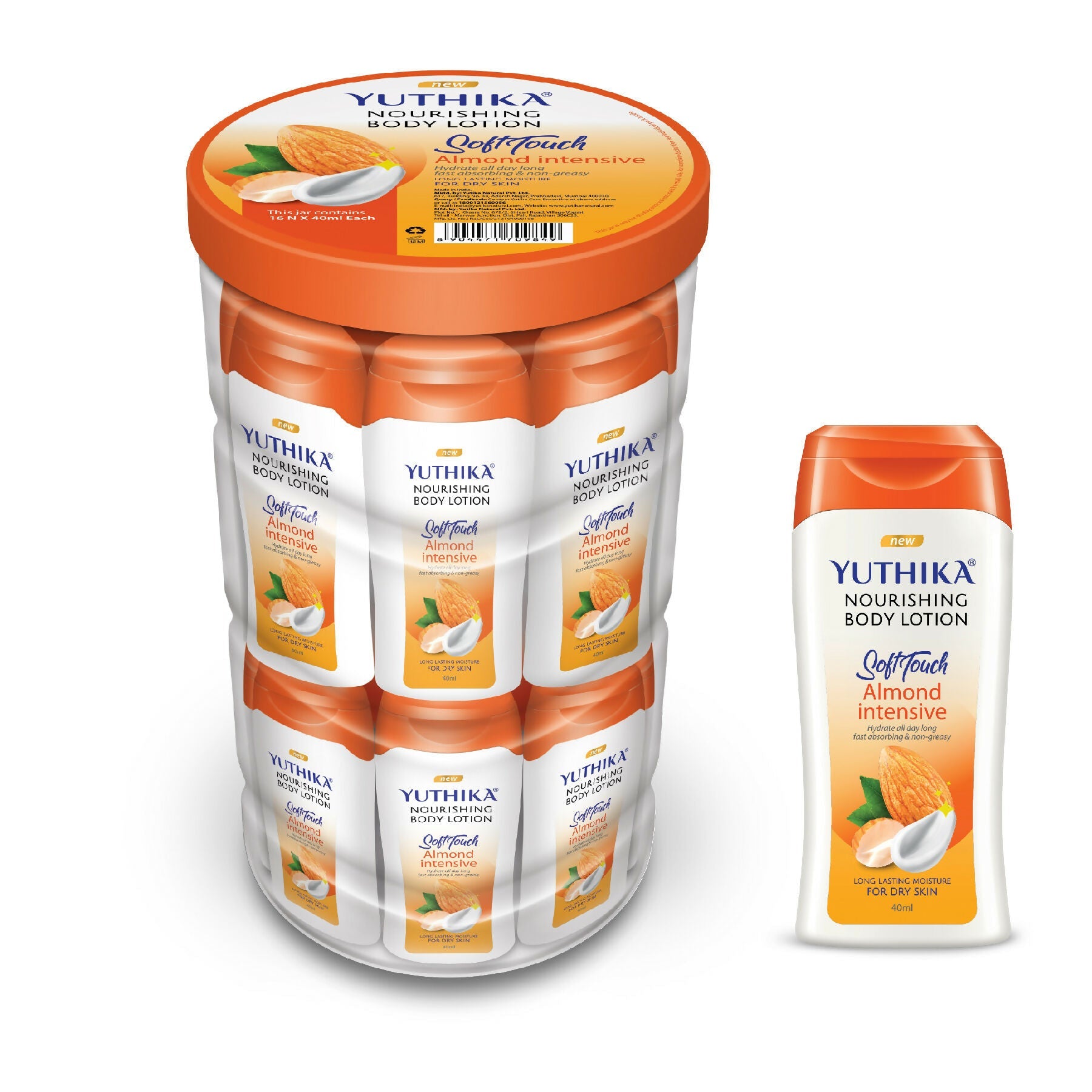 Yuthika Almond Nourish Body Lotion | Grocsy