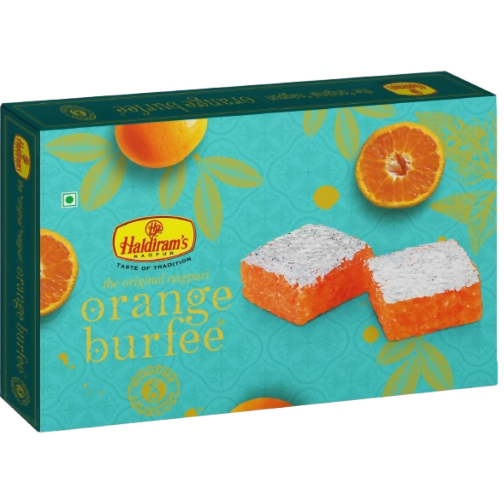 Haldiram's Orange Burfee | Grocsy