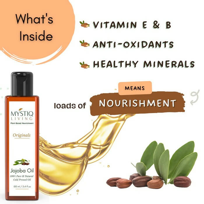 Mystiq Living Originals Jojoba Oil | Grocsy