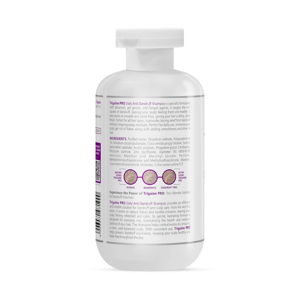 APPLE THERAPEUTICS Trigaine PRO Anti-Dandruff Shampoo | Grocsy