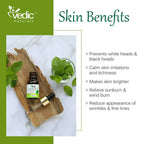 Vedic Naturals Peppermint Essential Oil | Grocsy