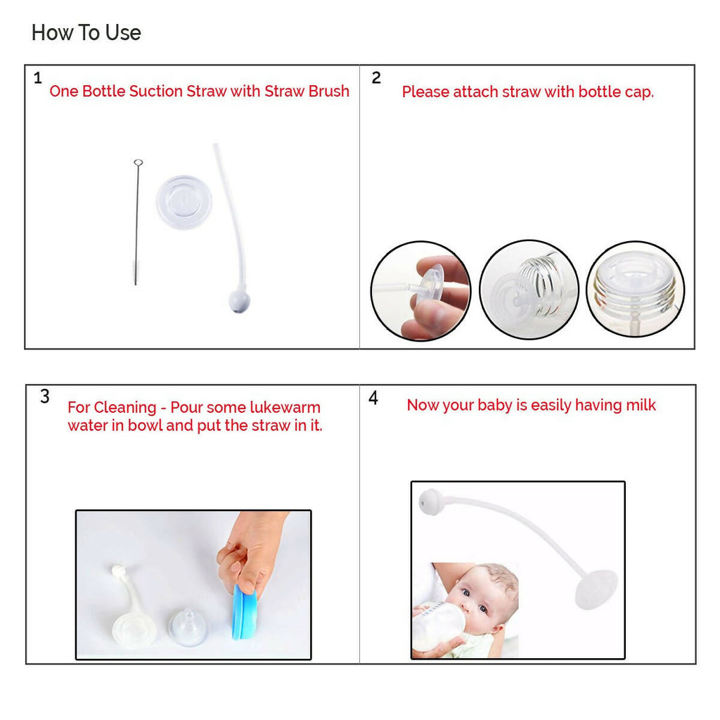 Safe-O-Kid Drinking Straw for Kids for Drinking Training at Home 3Cm | Grocsy
