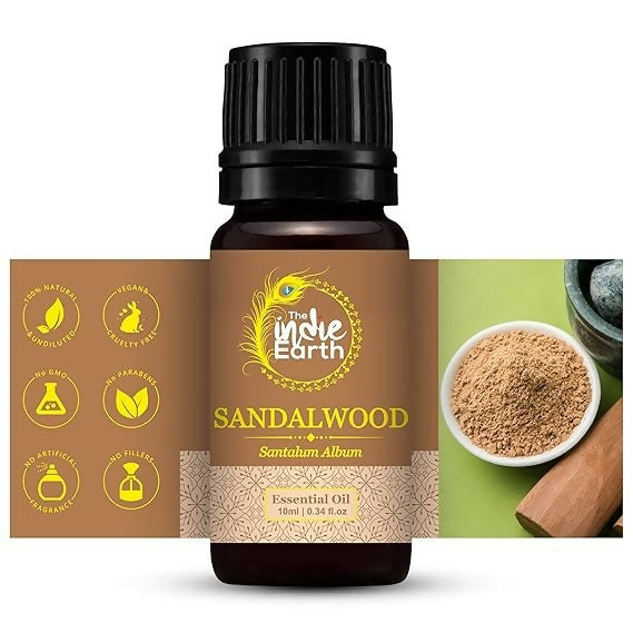 The Indie Earth 100% Pure & Undiluted Sandalwood Oil | Grocsy