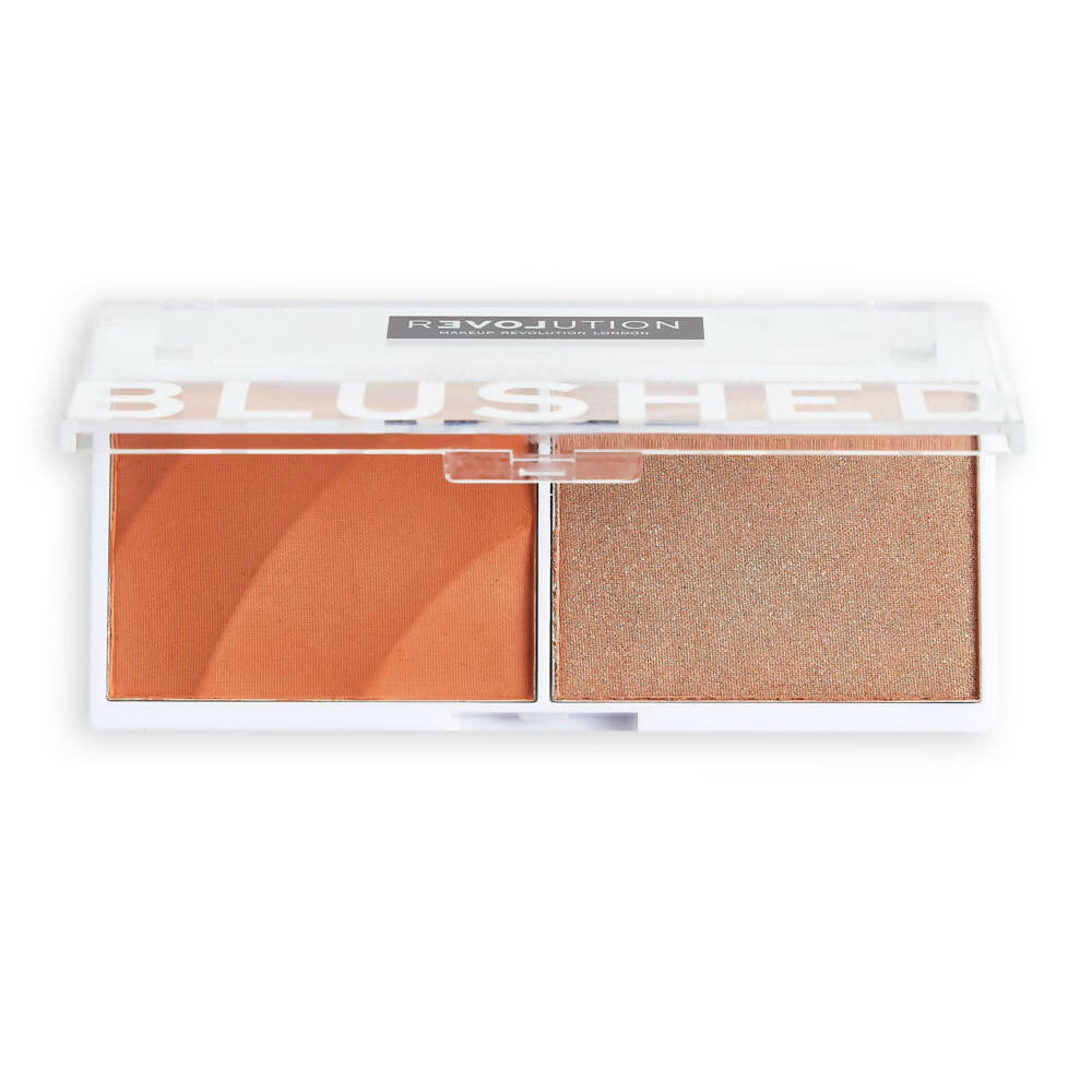 Revolution Relove Colour Play Blushed Duo - Queen | Grocsy