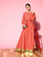 Ahalyaa Printed Crepe Co-Ords | Grocsy