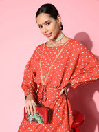 Ahalyaa Printed Crepe Co-Ords | Grocsy