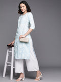 Ahalyaa Floral Block Print Pure Cotton Kurta | Grocsy