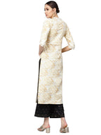 Ahalyaa Women's Straight Cotton Kurta | Grocsy