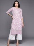 Ahalyaa Floral Printed Pure Cotton Kurta | Grocsy
