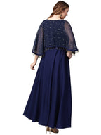 Ahalyaa Women Navy Blue Solid A-Line Layered Beautiful Kurta | Grocsy