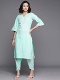 Ahalyaa Bandhani Printed Regular Pure Cotton Kurta With Dhoti Pants | Grocsy