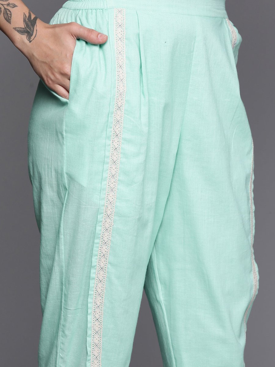 Ahalyaa Bandhani Printed Regular Pure Cotton Kurta With Dhoti Pants | Grocsy
