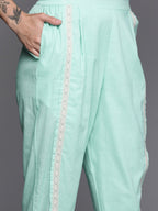 Ahalyaa Bandhani Printed Regular Pure Cotton Kurta With Dhoti Pants | Grocsy