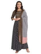 Ahalyaa Printed Kurta With Dupatta | Grocsy