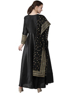 Ahalyaa Women Solid Kurta with Beautiful Dupatta Set | Grocsy