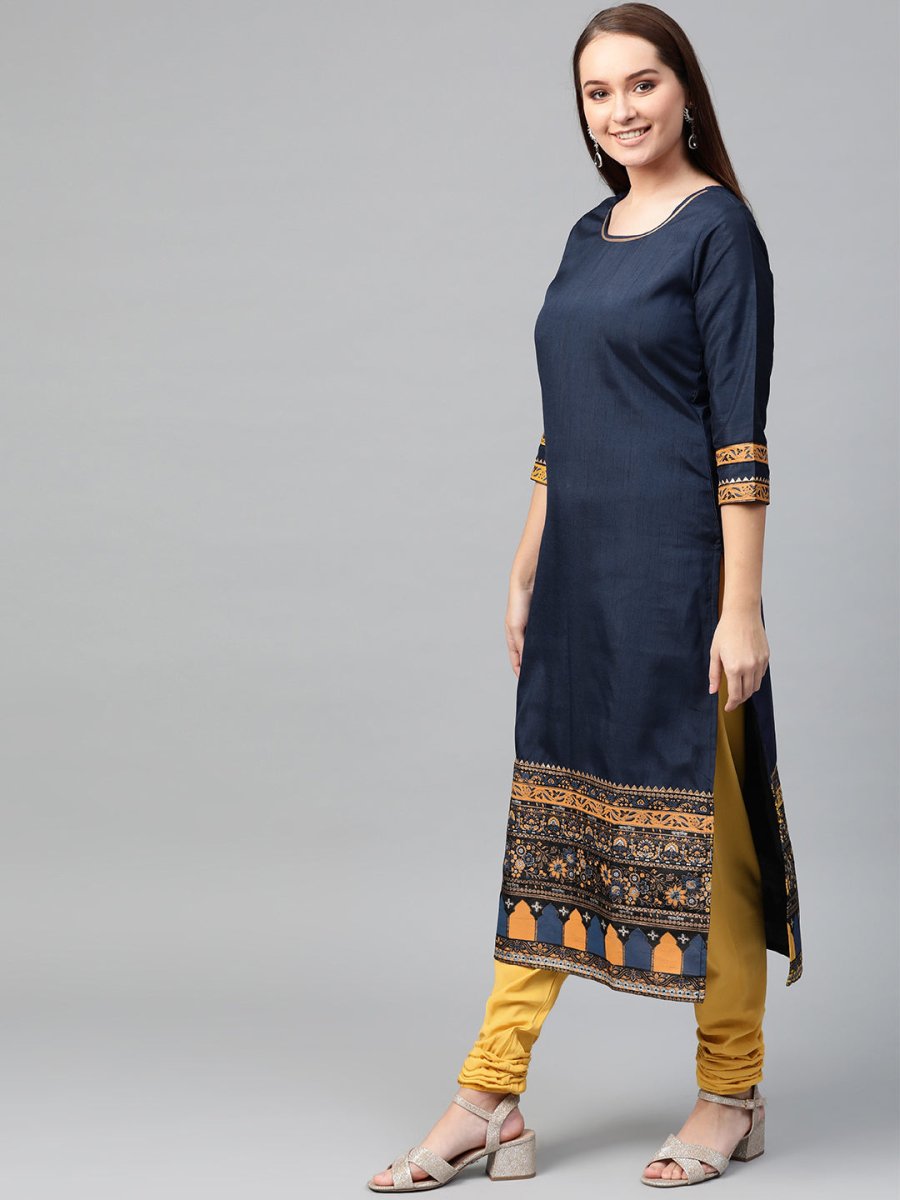 Ahalyaa Women Straight Beautiful Kurta Set | Grocsy