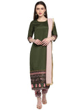 Ahalyaa Women Solid Kurta Set | Grocsy
