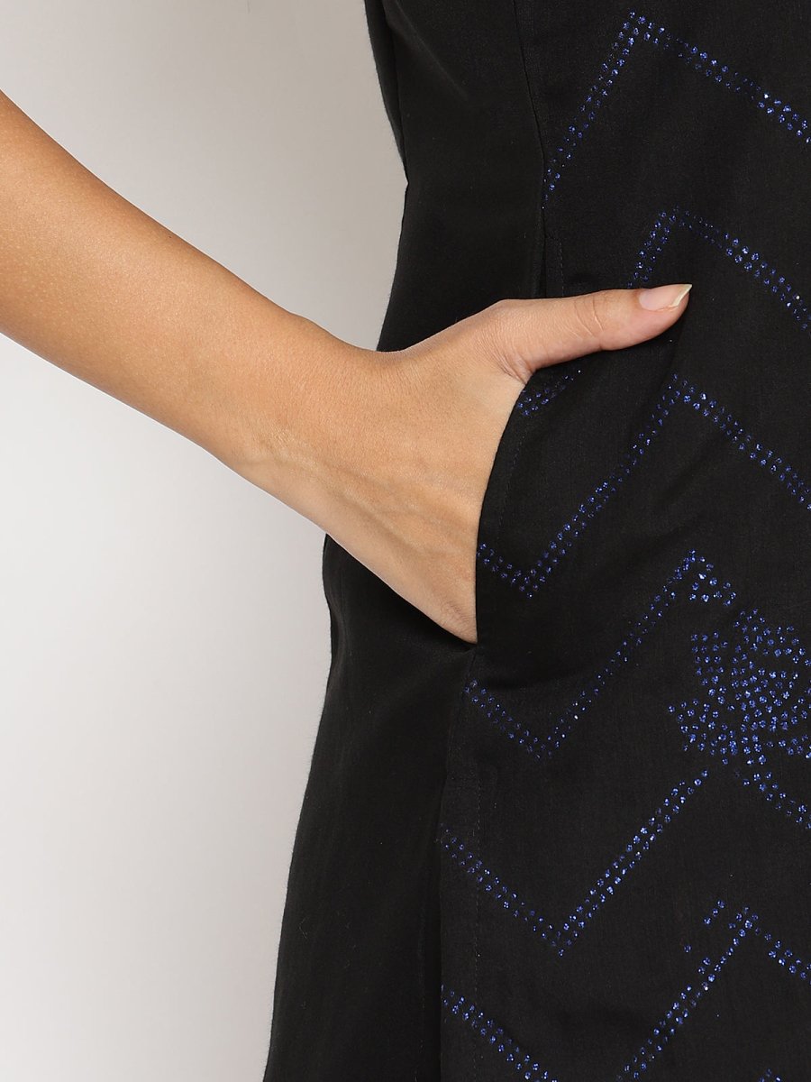 Ahalyaa Chanderi Kurta Pant With Dupatta Set | Grocsy