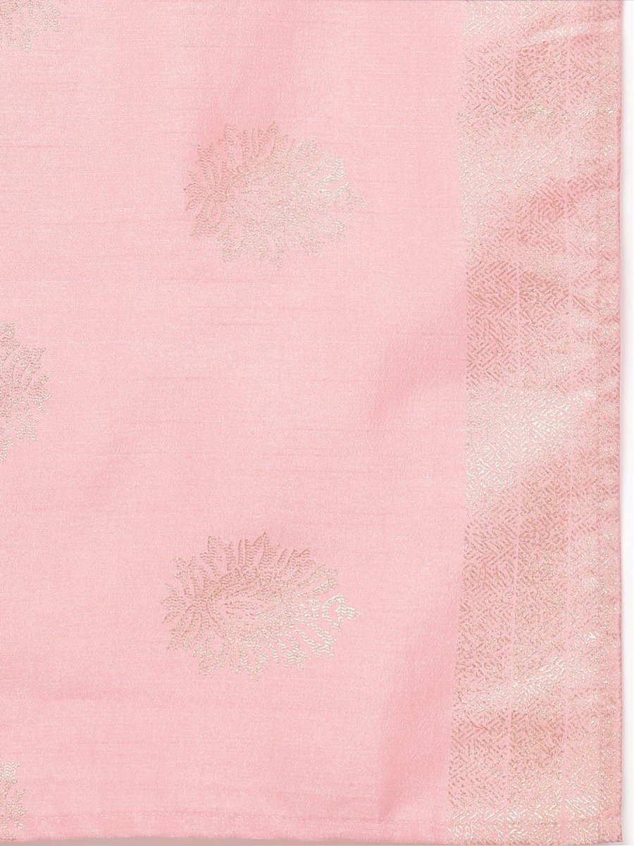 Ahalyaa Pastel Lemon & Pink Kurta Set For Women | Grocsy
