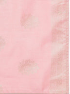 Ahalyaa Pastel Lemon & Pink Kurta Set For Women | Grocsy