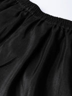 Ahalyaa Black Solid Kurta with Trousers & Dupatta | Grocsy