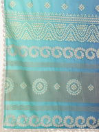 Ahalyaa Regular Pure Cotton Kurta With Palazzos & Dupatta | Grocsy