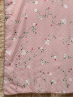 Ahalyaa Women Sea Green & Pink Printed Straight Kurta with Palazzos & Dupatta | Grocsy